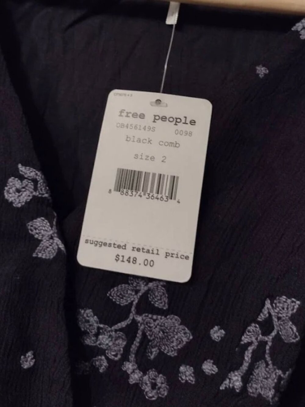 Free People Jasmine Dress size 2 - Picture 3 of 3